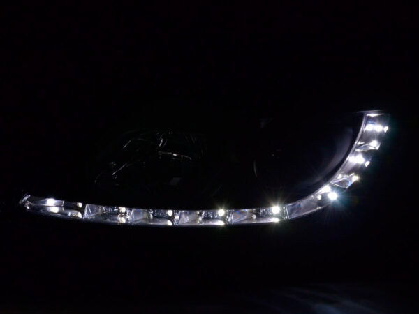 Phare Daylight LED DRL look Opel Corsa D 06- noir - – Image 3