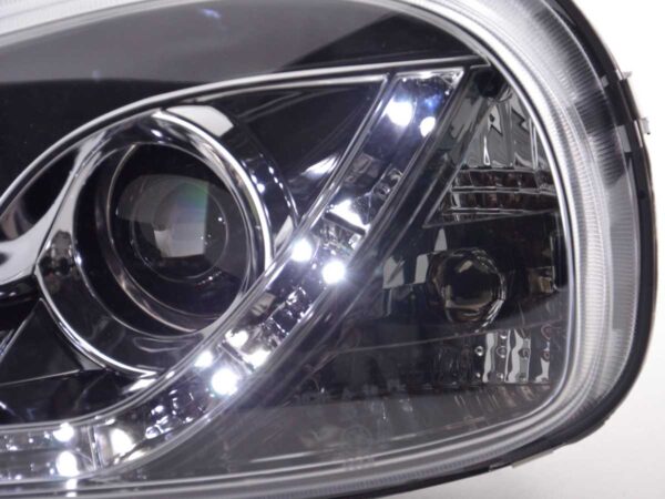 Phare Daylight LED DRL look Opel Corsa B 94-00 chrome - – Image 5