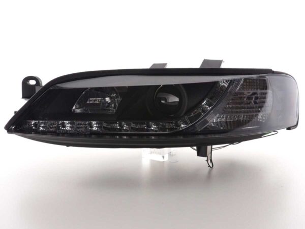 Phare Daylight LED DRL look Opel Vectra B 96-99 noir - – Image 4