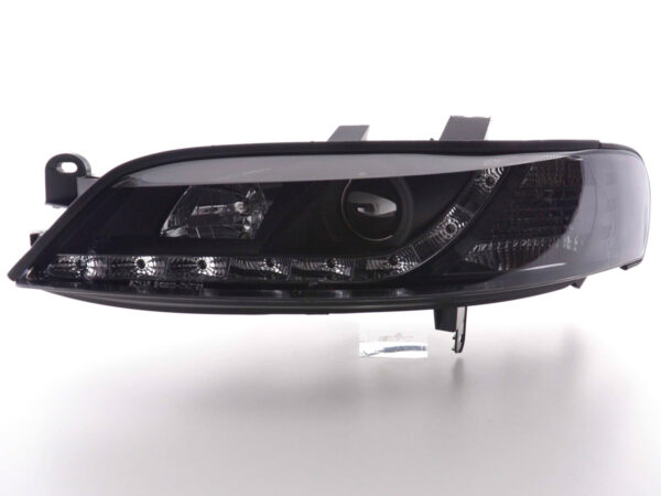 Phare Daylight LED DRL look Opel Vectra B 99-02 noir - – Image 4