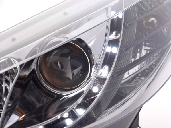 Phare Daylight LED DRL look Peugeot 207 06- chromé - – Image 6