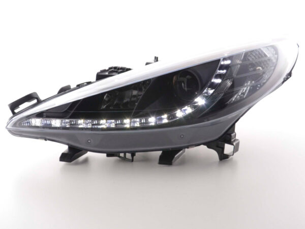 Phare Daylight LED DRL look Peugeot 207 06- noir - – Image 2