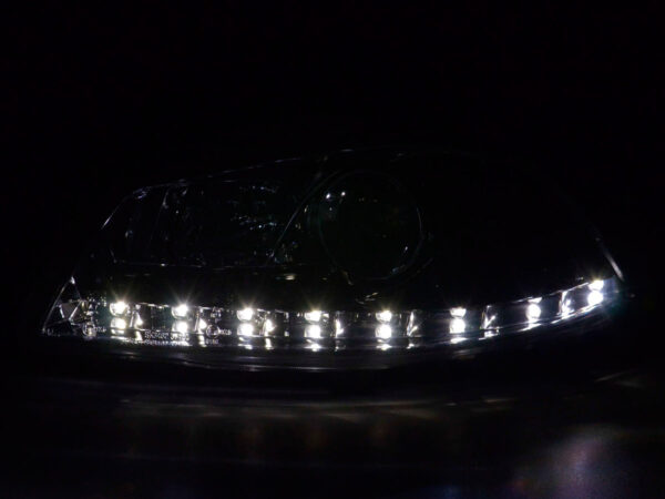 Phare Daylight LED DRL look Seat Ibiza type 6L 03-08 chrome - – Image 3