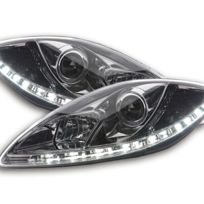 Phare Daylight LED feux de jour Seat Leon 1P / Altea / Toledo 5P chrome -