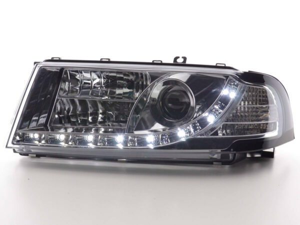 Phare Daylight LED DRL look Skoda Octavia type 1U 01-04 chrome - – Image 2