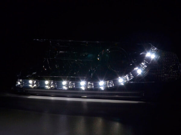 Phare Daylight LED DRL look Skoda Octavia type 1U 01-04 chrome - – Image 3