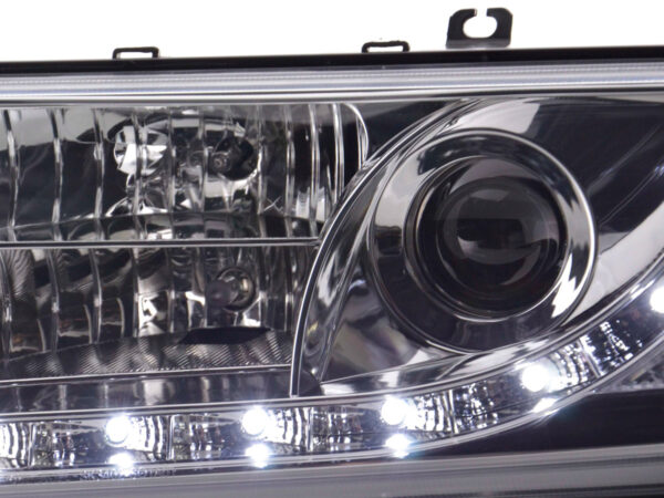 Phare Daylight LED DRL look Skoda Octavia type 1U 01-04 chrome - – Image 6