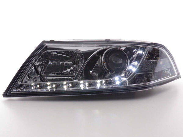 Phare Daylight LED DRL look Skoda Octavia type 1Z 04-08 chrome - – Image 2
