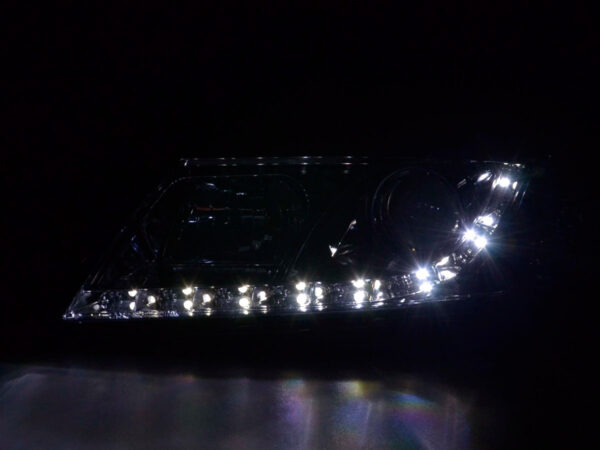 Phare Daylight LED DRL look Skoda Octavia type 1Z 04-08 chrome - – Image 4