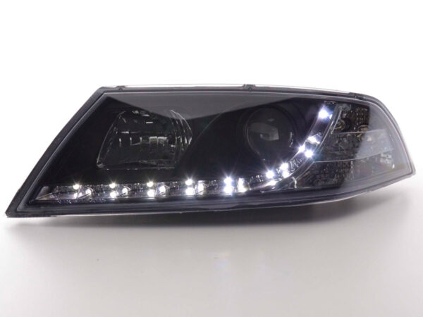 Phare Daylight LED DRL look Skoda Octavia type 1Z 04-08 noir - – Image 3