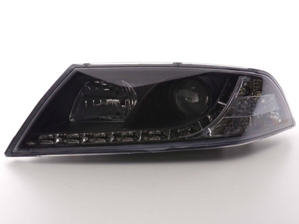 Phare Daylight LED DRL look Skoda Octavia type 1Z 04-08 noir - – Image 5