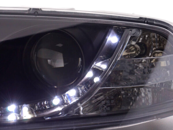 Phare Daylight LED DRL look Skoda Octavia type 1Z 04-08 noir - – Image 6