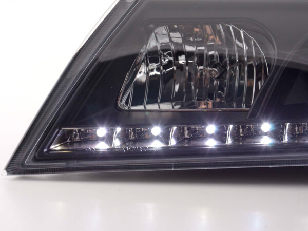 Phare Daylight LED DRL look Skoda Octavia type 1Z 04-08 noir - – Image 4