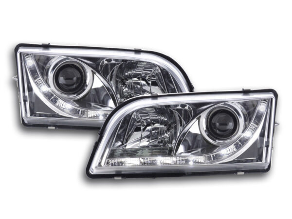 Phare Daylight LED DRL look Volvo S40 / V40 type V 96-04 chrome -