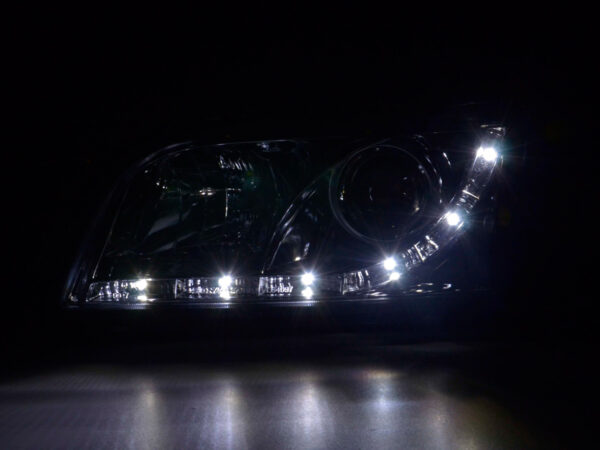 Phare Daylight LED DRL look Volvo S40 / V40 type V 96-04 chrome - – Image 3