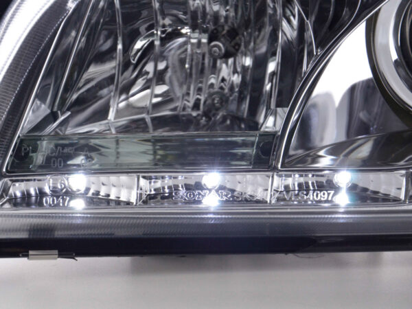 Phare Daylight LED DRL look Volvo S40 / V40 type V 96-04 chrome - – Image 6