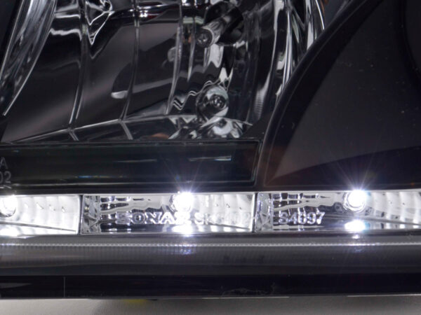 Phare Daylight LED DRL look Volvo S40 / V40 type V 96-04 noir - – Image 5