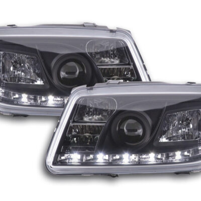 Phare Daylight LED DRL look VW Bora type 1J 99-04 noir -