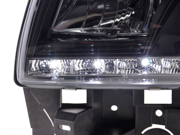 Phare Daylight LED look DRL bus VW type T4 96-03 noir - – Image 6