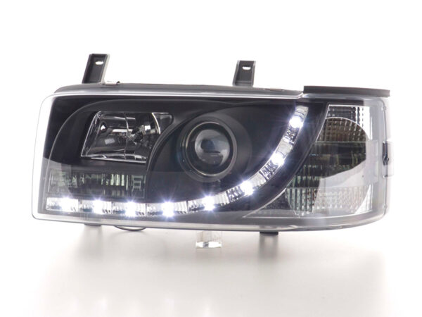 Phares Daylight LED look DRL VW Bus type T4 90-96 noir - – Image 2