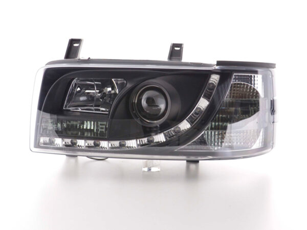 Phares Daylight LED look DRL VW Bus type T4 90-96 noir - – Image 4