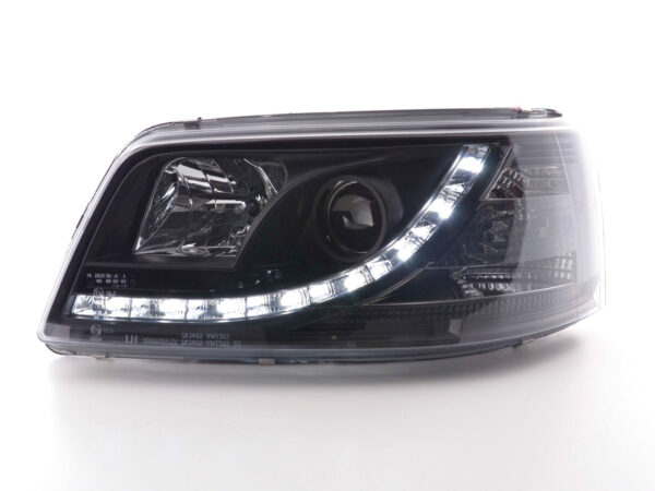 Phare Daylight LED look DRL bus VW type T5 03-09 noir - – Image 2