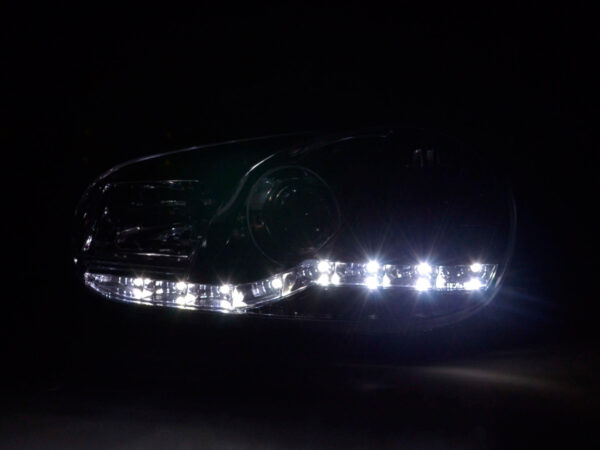 Phare Daylight LED DRL look VW Golf 4 type 1J 98-03 chrome - – Image 3