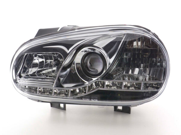 Phare Daylight LED DRL look VW Golf 4 type 1J 98-03 chrome - – Image 4