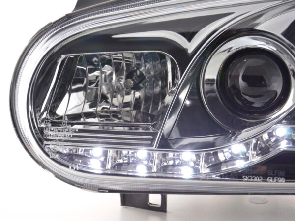 Phare Daylight LED DRL look VW Golf 4 type 1J 98-03 chrome - – Image 6