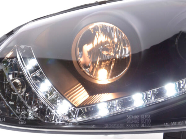 Phare Daylight LED feux de jour VW Golf 5 type 1K 03-08 noir - – Image 6