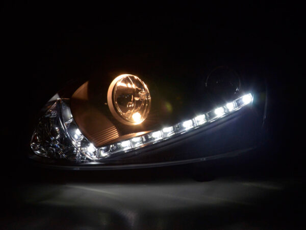 Phare Daylight LED feux de jour VW Golf 5 type 1K 03-08 noir - – Image 3