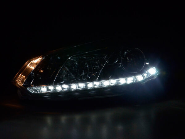 Phare Daylight LED feux de jour VW Golf 6 type 1K 08- chrome - – Image 3