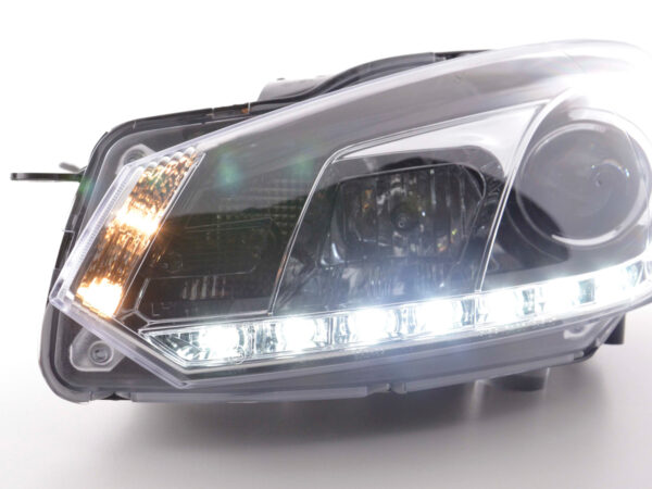 Phare Daylight LED feux de jour VW Golf 6 type 1K 08- chrome - – Image 6