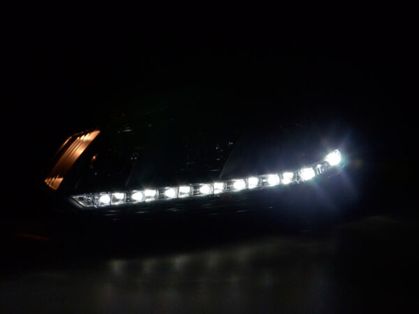 Phare Daylight LED feux de jour VW Golf 6 type 1K 08- noir - – Image 3
