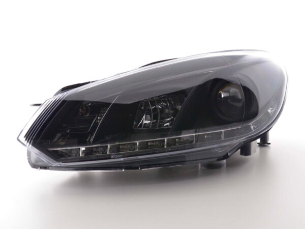 Phare Daylight LED feux de jour VW Golf 6 type 1K 08- noir - – Image 4