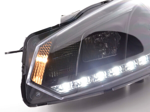 Phare Daylight LED feux de jour VW Golf 6 type 1K 08- noir - – Image 6