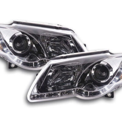 Phare Daylight LED DRL look VW Passat type 3C 05- chromé -