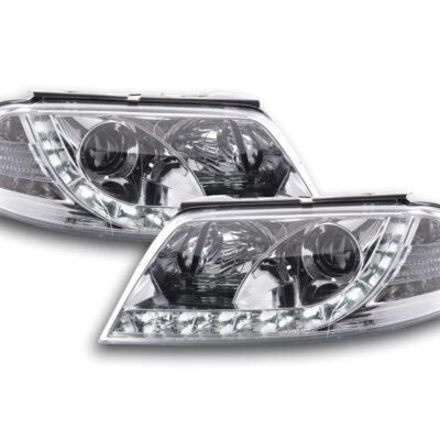 Phares Daylight LED feux de jour VW Passat type 3BG 00-05 chrome -