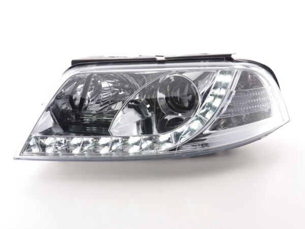 Phares Daylight LED feux de jour VW Passat type 3BG 00-05 chrome - – Image 2