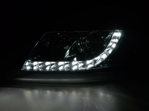 Phares Daylight LED feux de jour VW Passat type 3BG 00-05 chrome - – Image 3