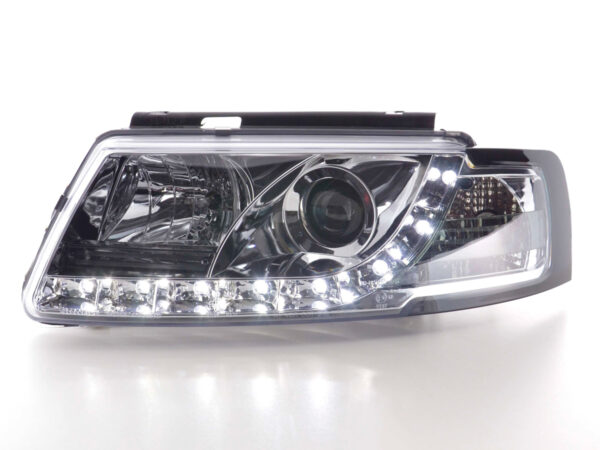Phare Daylight LED DRL look VW Passat type 3B 97-00 chrome - – Image 2