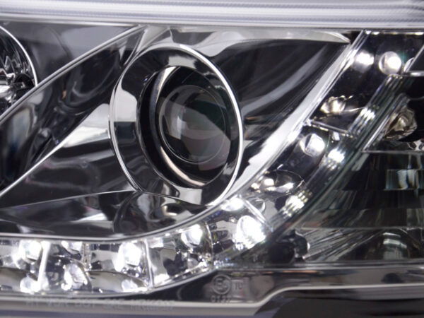 Phare Daylight LED DRL look VW Passat type 3B 97-00 chrome - – Image 5