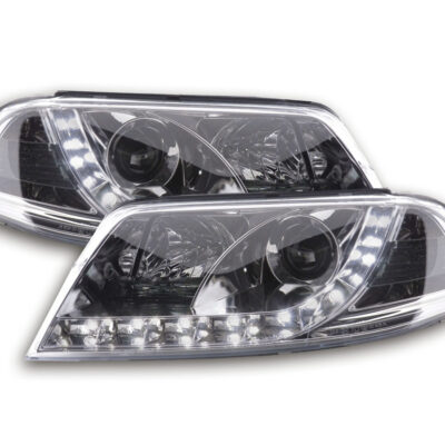 Phare Daylight LED DRL look VW Passat type 3BG 00-05 chrome -