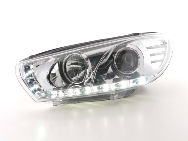 Phares Daylight LED feux de jour VW Scirocco 3 type 13 chrome - – Image 2