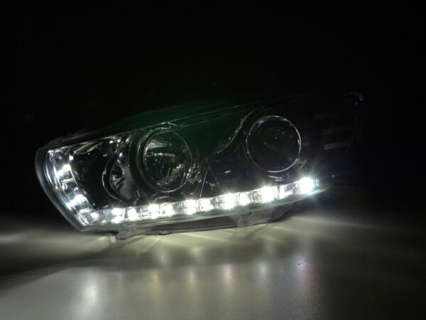 Phares Daylight LED feux de jour VW Scirocco 3 type 13 chrome - – Image 3