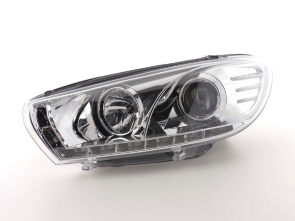Phares Daylight LED feux de jour VW Scirocco 3 type 13 chrome - – Image 4
