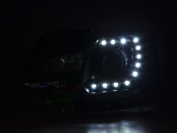 Phare Daylight LED feux de jour VW Bus T5 à partir de 2009 noir - – Image 2