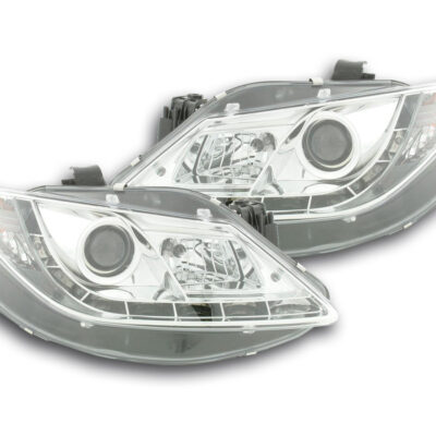 Phare Daylight LED DRL look Seat Ibiza type 6J 08- chromé -
