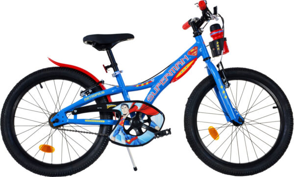 Children bikes Superman 20 Pouces Garçon V-Brake Bleu - Dino – Image 3