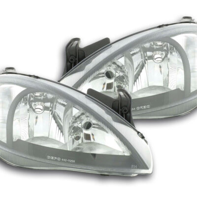 Phares Opel Corsa C 01-06 noir -